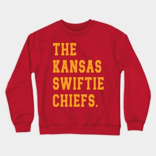 The Kansas Swiftie Chiefs. v7 Crewneck Sweatshirt